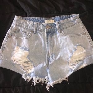 Forever 21 cutoff Jean shorts